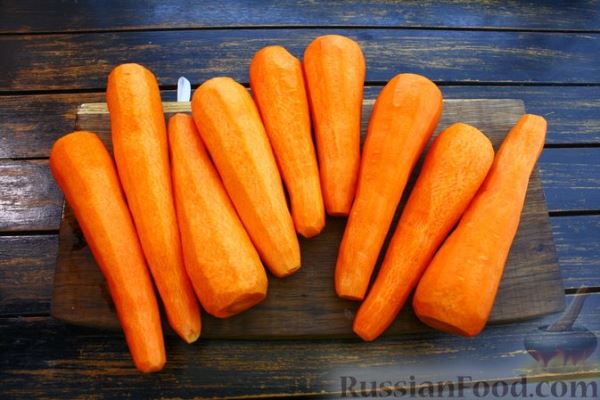 Икра из моркови с томатной пастой (на зиму)