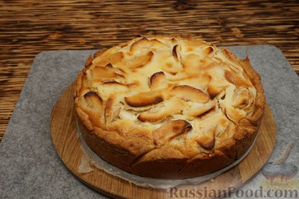 Яблочный пирог "Пломбир"