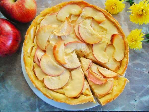 Яблочный пирог «Пломбир»